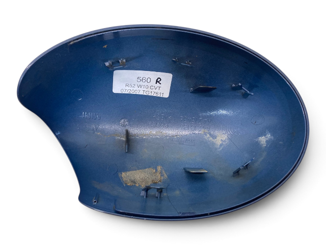 Mini Cooper Right Mirror Cap Cool Blue 51167030716 2002-2008 R50 R52 R53 560