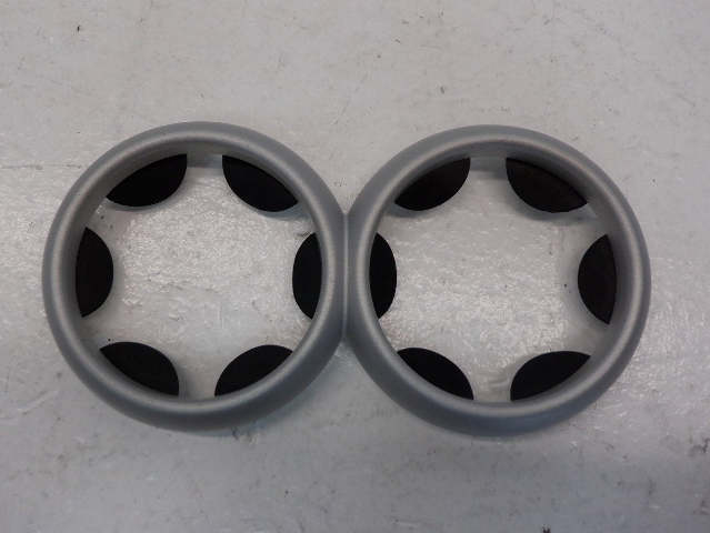 Mini Cooper Front Cup Holder Trim Silver 51167039240 02-08 R50 R52 R53