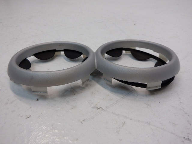 Mini Cooper Front Cup Holder Trim Silver 51167039240 02-08 R50 R52 R53