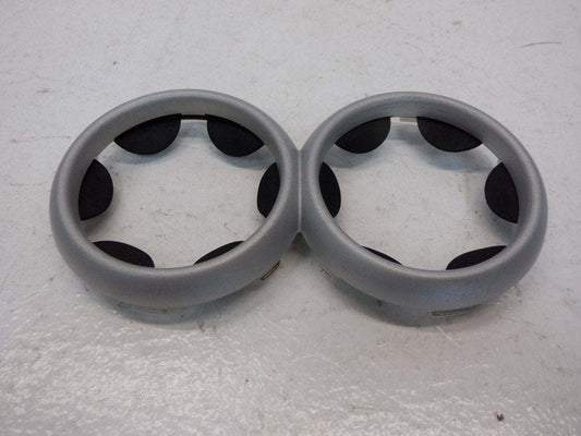 Mini Cooper Front Cup Holder Trim Silver 51167039240 02-08 R50 R52 R53
