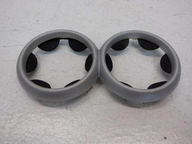 Mini Cooper Front Cup Holder Trim Silver 51167039240 02-08 R50 R52 R53