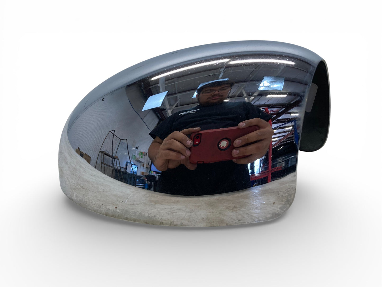 Mini Cooper Right Mirror Cap Chrome 51167123294 02-08 R50 R52 R53 526