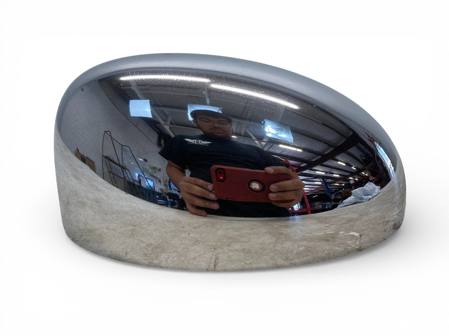 Mini Cooper Right Mirror Cap Chrome 51167123294 02-08 R50 R52 R53 526