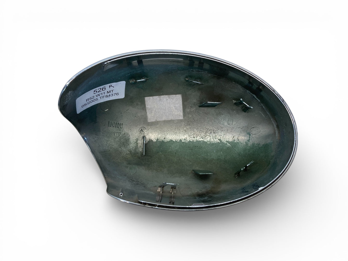 Mini Cooper Right Mirror Cap Chrome 51167123294 02-08 R50 R52 R53 526