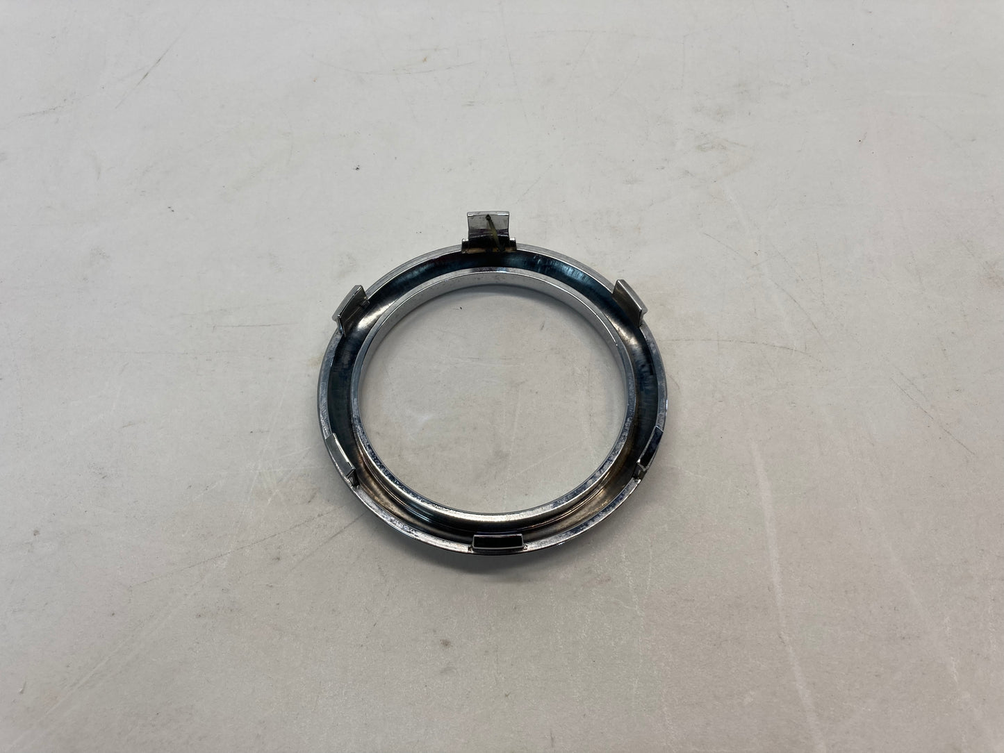 Mini Cooper Console Rear Cup Holder Chrome Trim Ring 51167127912 05-08 R50 R52 R53