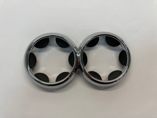 Mini Cooper Console Front Cup Holder Trim Chrome 51167127915 02-08 R50 R52 R53