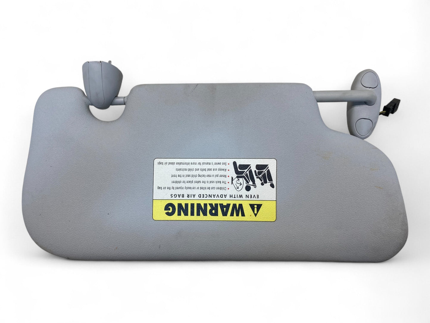 Mini Cooper Left Front Sun Visor Grey 51167339377 2007-2010 R55 R56 497