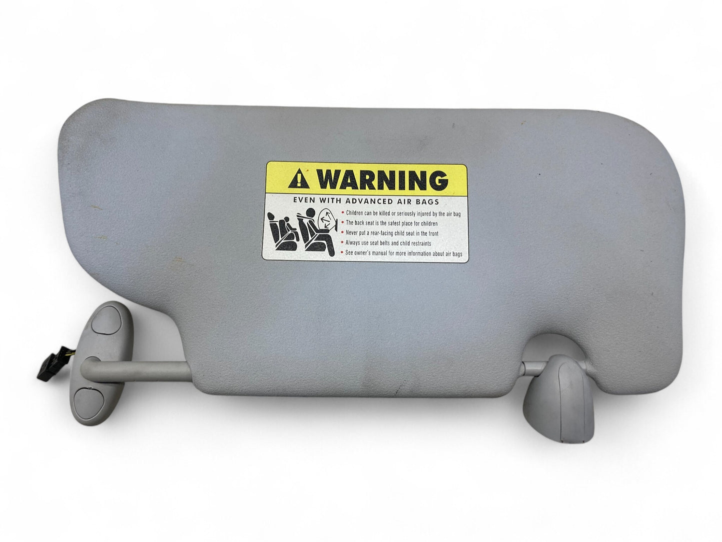 Mini Cooper Left Front Sun Visor Grey 51167339377 2007-2010 R55 R56 497