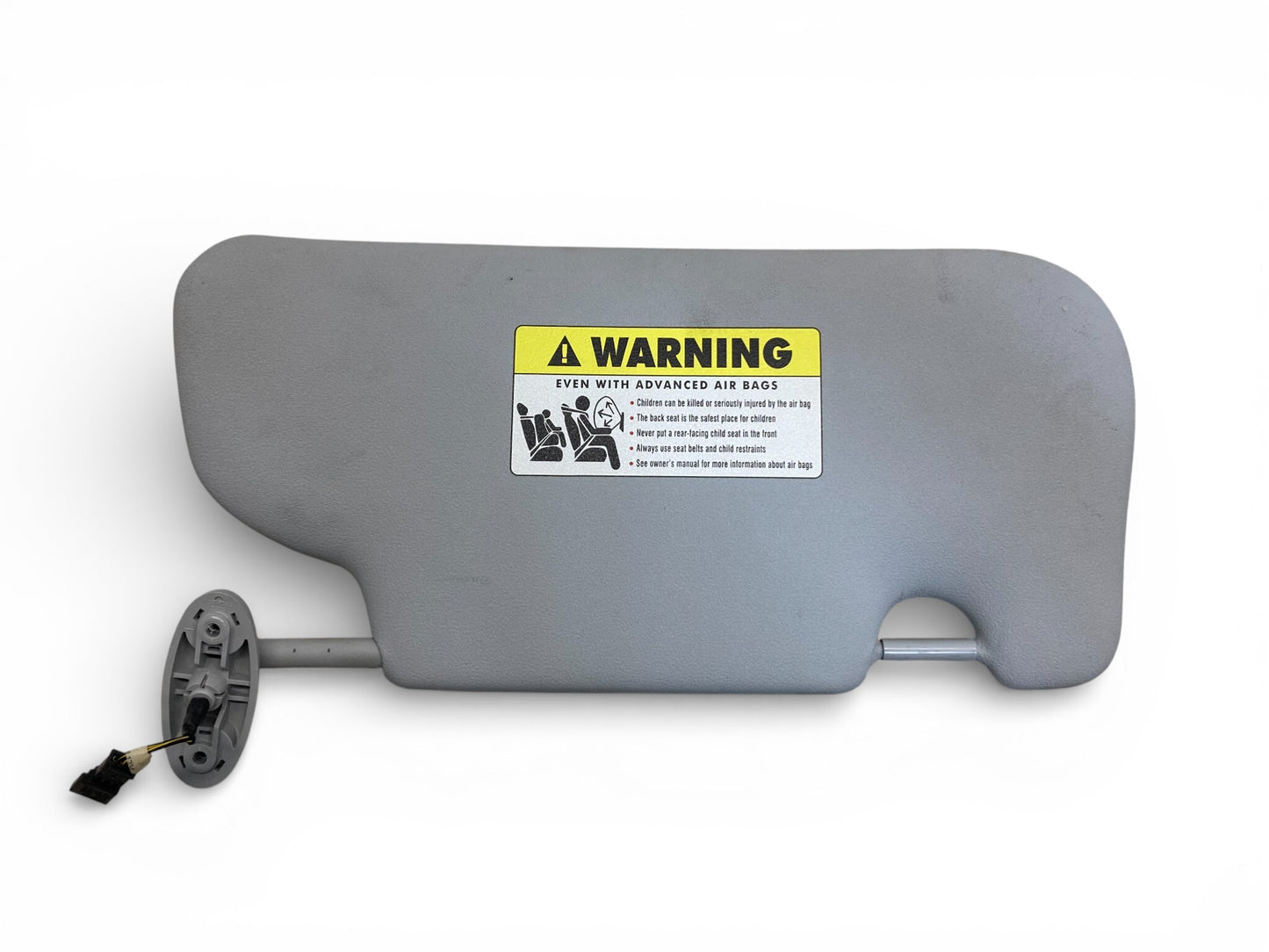 Mini Cooper Left Front Sun Visor Grey 51167339377 2007-2010 R55 R56 531