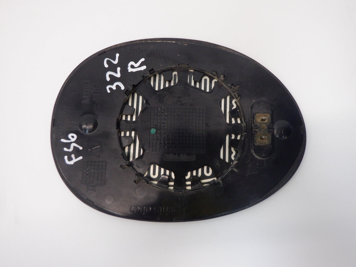 Mini Cooper Right Side View Mirror Glass 51167366044 F5x F60