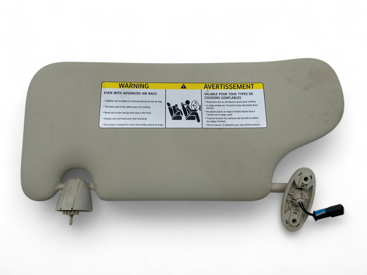 Mini Countryman Paceman Right Front Sun Visor Beige 51169812700 11-16 R60 R61 484