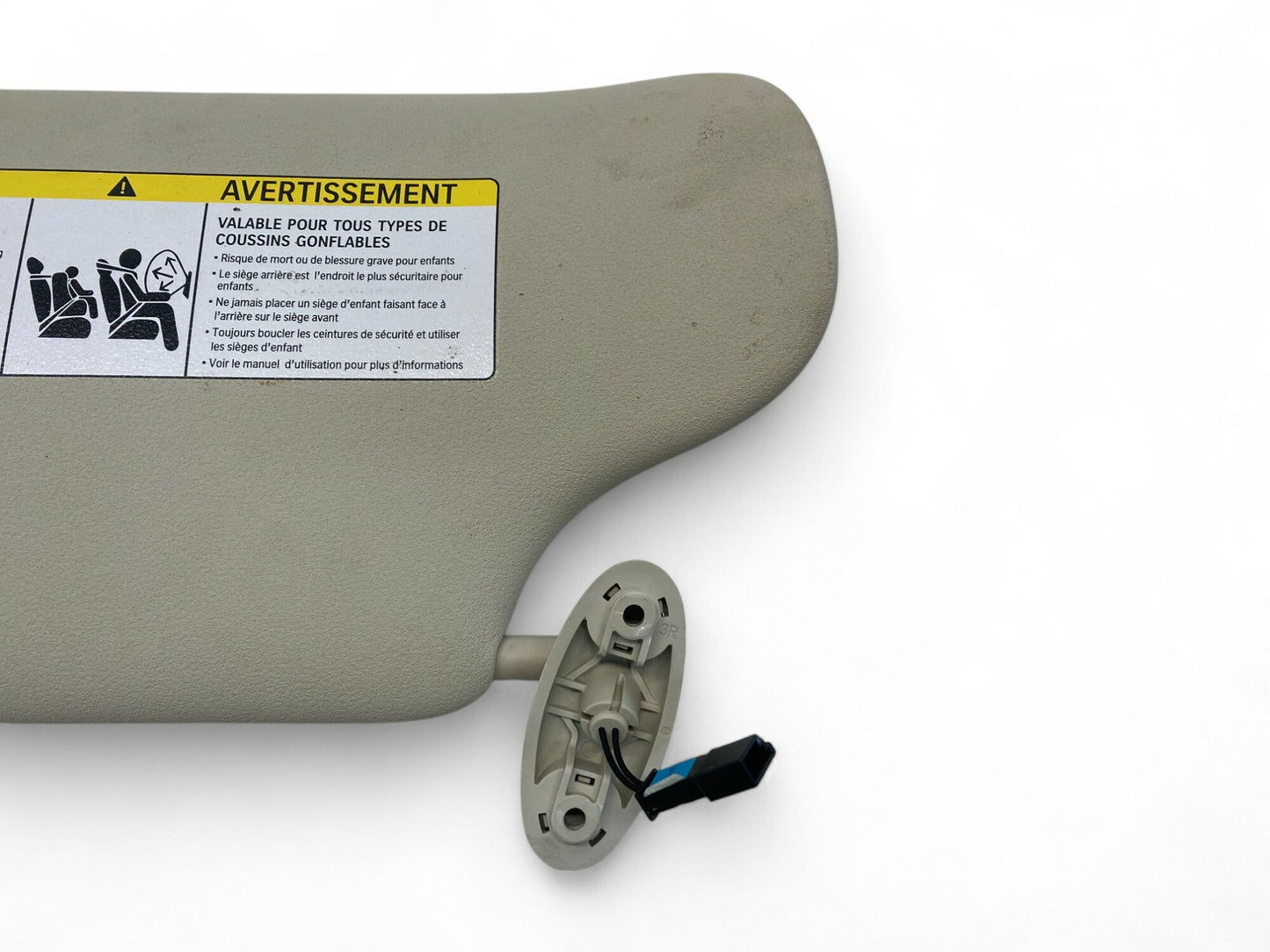 Mini Countryman Paceman Right Front Sun Visor Beige 51169812700 11-16 R60 R61 484