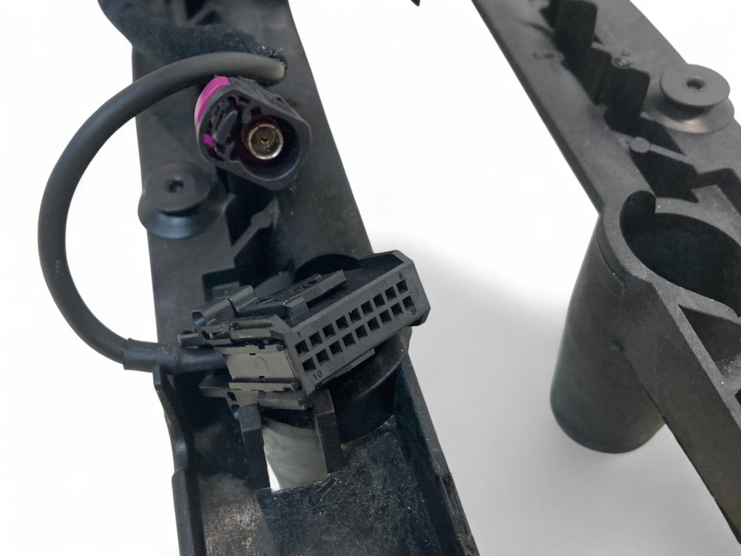 Mini Cooper Center Console Armrest Retrofit Silver 51169185114 07-14 R56 R55 520