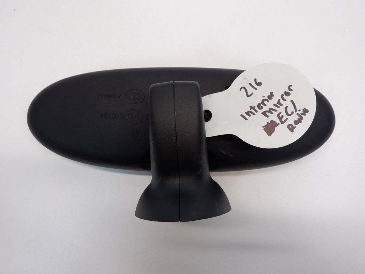 Mini Cooper Rear View Mirror Auto Dip EC 51169302882 07-16 R56 R55 R60 R61
