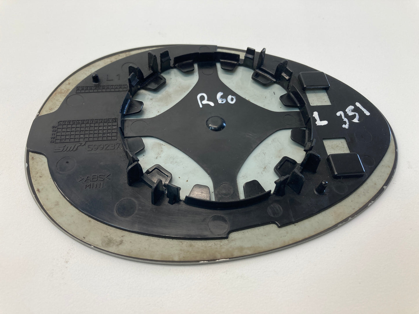 Mini Cooper Left Side View Mirror Glass 11-16 R60 R61