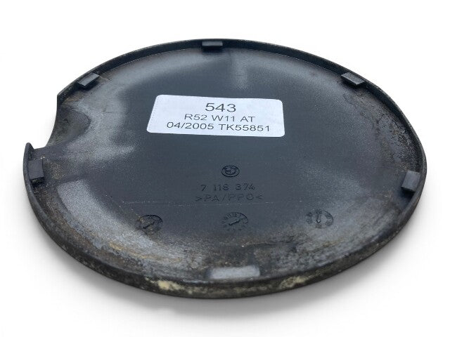 Mini Cooper Convertible Fuel Filler Door Flap Dark Silver 51177132944 05-08 R52 543