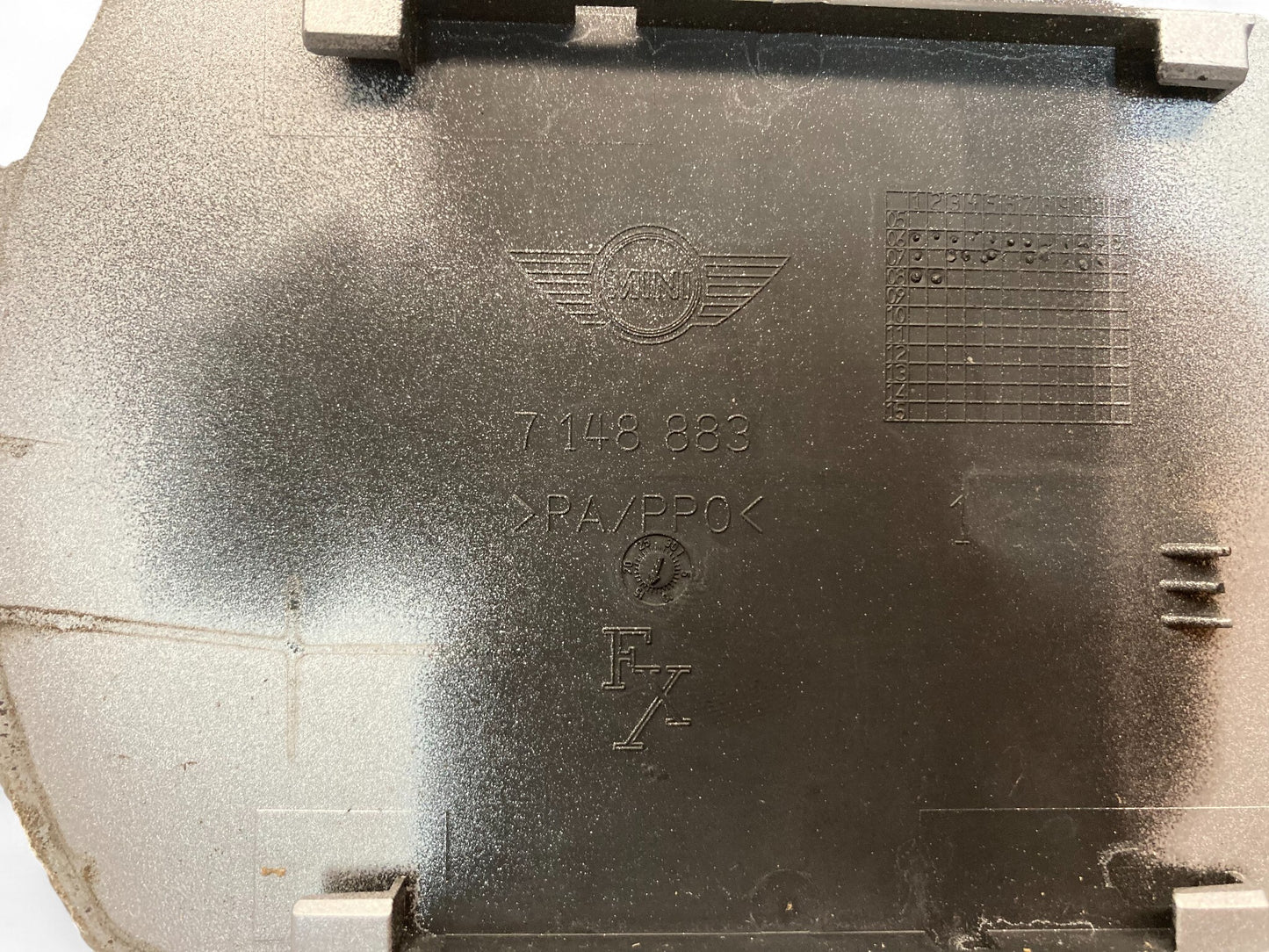 Mini Cooper Fuel Door Pure Silver 51177148883 07-14 R55 R56 517