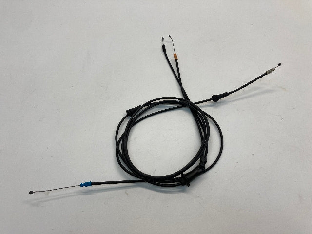 Mini Cooper Hood Latch Release Cables Pair 51237112440 02-08 R50 R52 R53