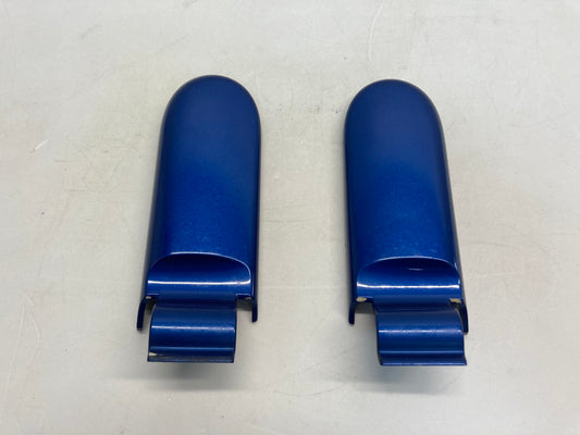 Mini Cooper Convertible Rear Tailgate Hinge Cover Pair Hyper Blue Metallic 51247135271 51247135272 05-08 R52 425