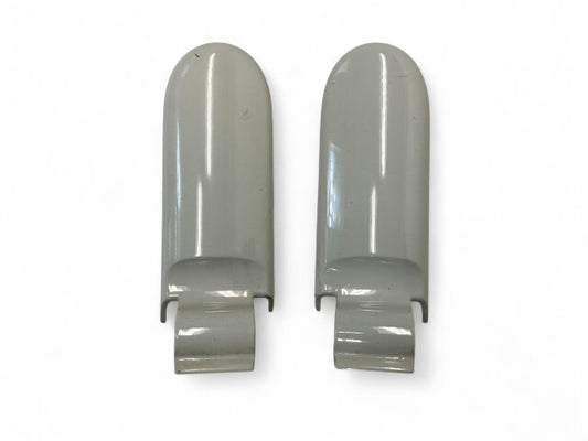 Mini Cooper Convertible Rear Tailgate Hinge Cover Pair Pepper White 2005-2008 R52 505