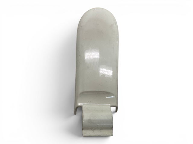 Mini Cooper Convertible Rear Tailgate Hinge Cover Pair Pepper White 2005-2008 R52 549