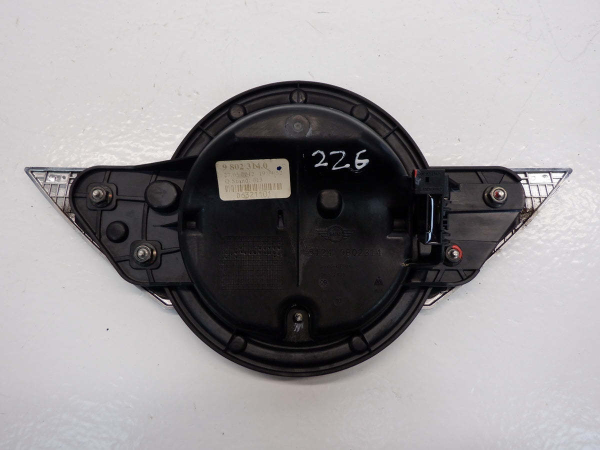 Mini Countryman Paceman Trunk Release Button Emblem 51249802314 11-16 R6x