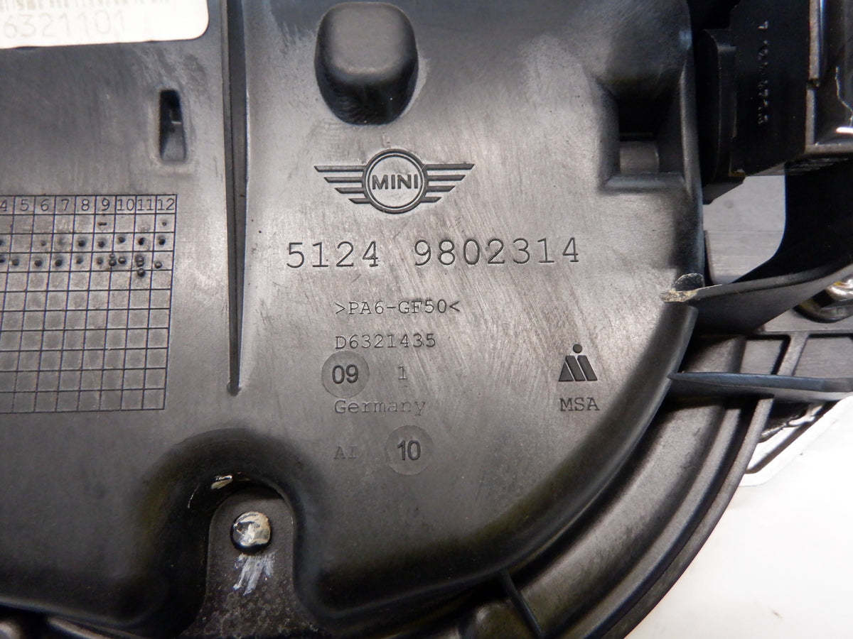 Mini Countryman Paceman Trunk Release Button Emblem 51249802314 11-16 R6x