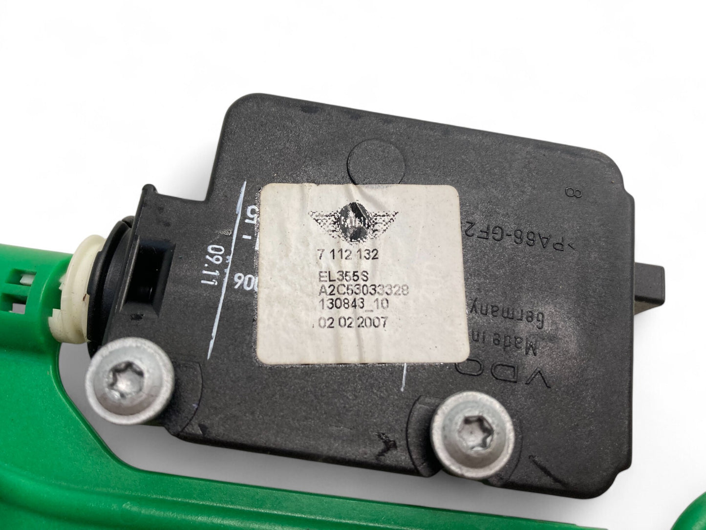 Mini Cooper Convertible Gas Fuel Door Actuator 51257112132 2005-2008 R52