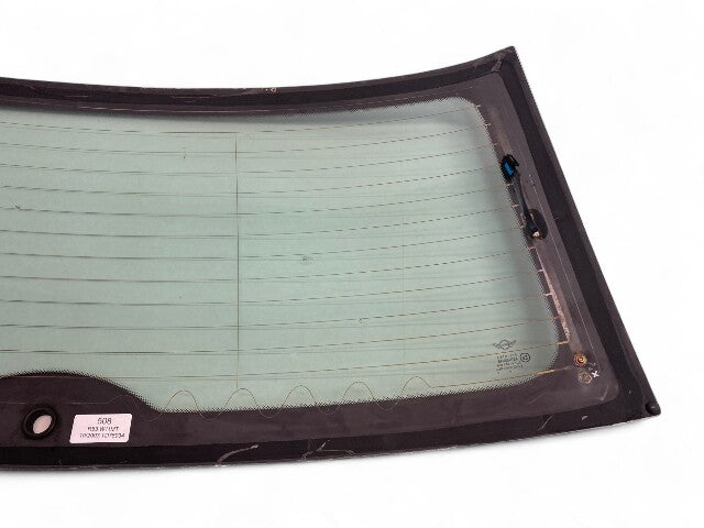 Mini Cooper Rear Hatch Glass Broken Wires 51311497600 2002-2004 R50 R53 508