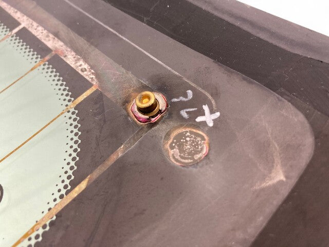 Mini Cooper Rear Hatch Glass Broken Wires 51311497600 2002-2004 R50 R53 508