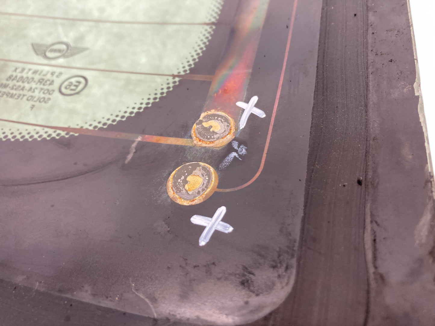Mini Cooper Rear Hatch Glass 51311497600 02-04 R50 R53 535