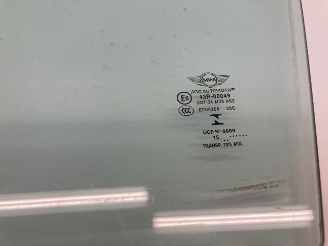 Mini Cooper Clubman Left Front Door Window Glass 51337344131 16-24 F54