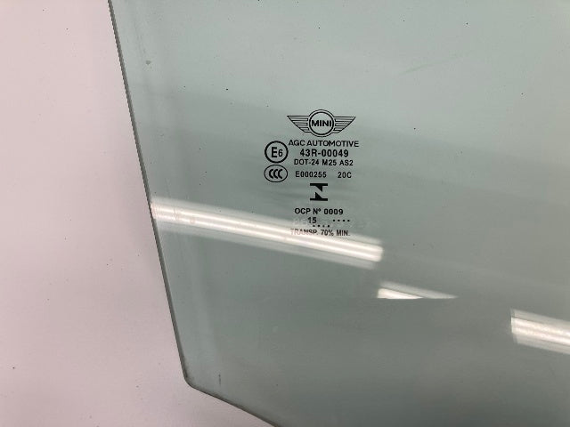 Mini Cooper Clubman Right Front Door Window Glass 51337344132 16-24 F54