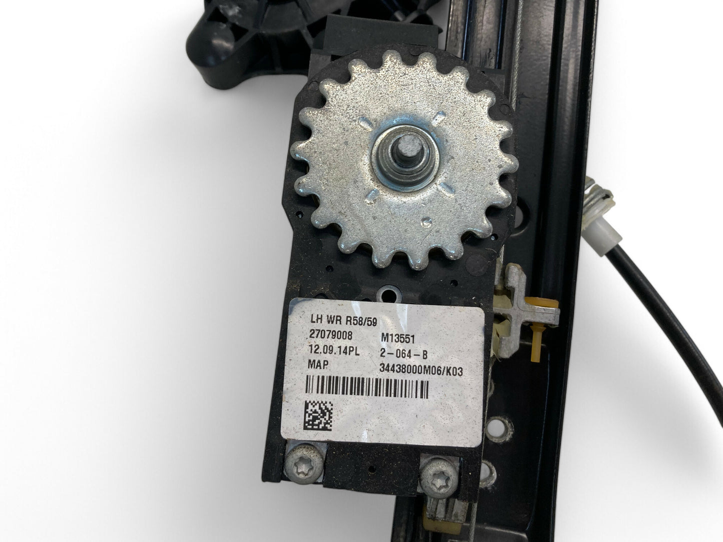 Mini Cooper Coupe Roadster Left Front Window Regulator 51337340271 12-15 R58 R59