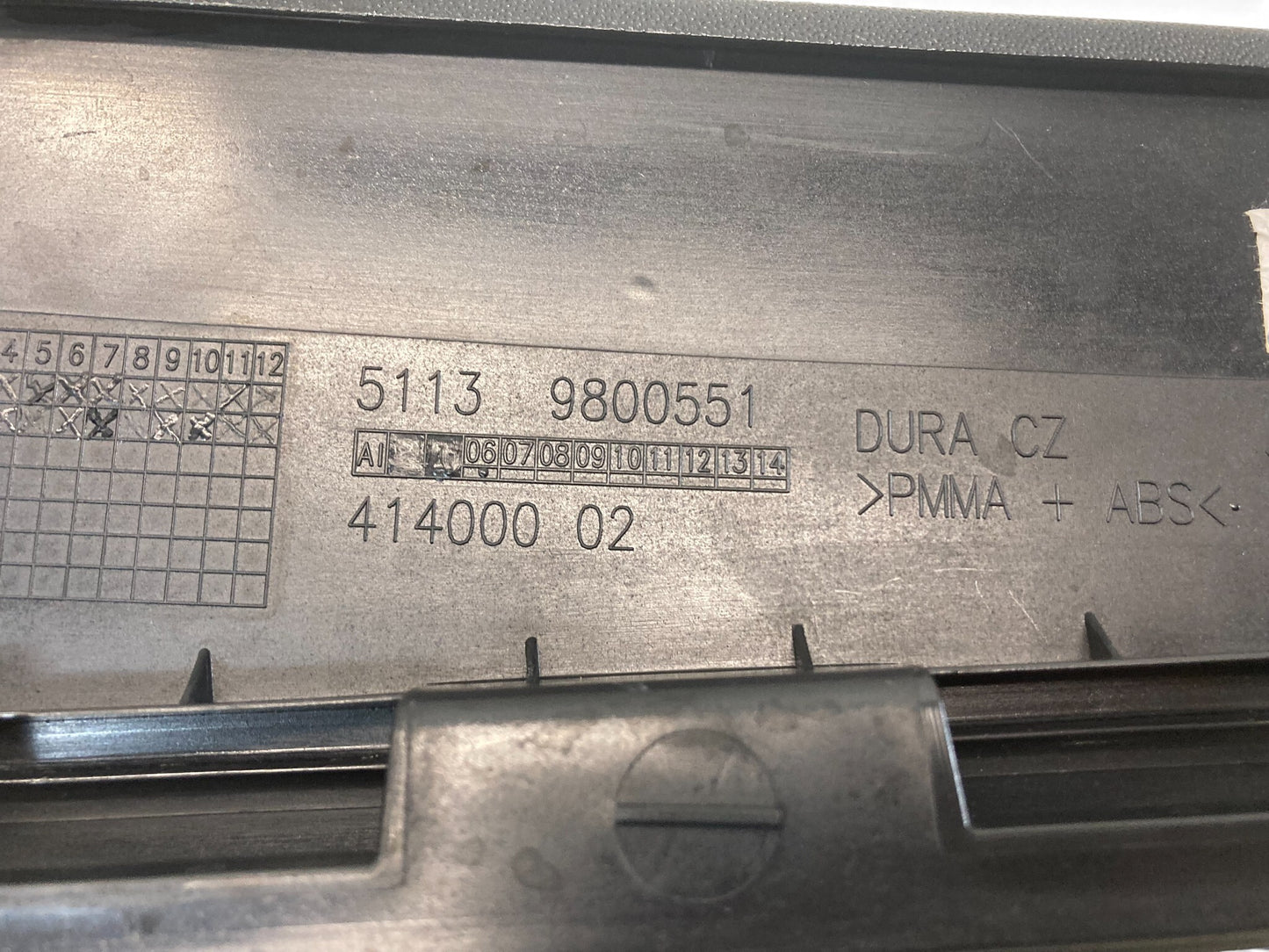 Mini Countryman Left Front Door Column B Pillar Trim 51339800551 11-16 R60 522