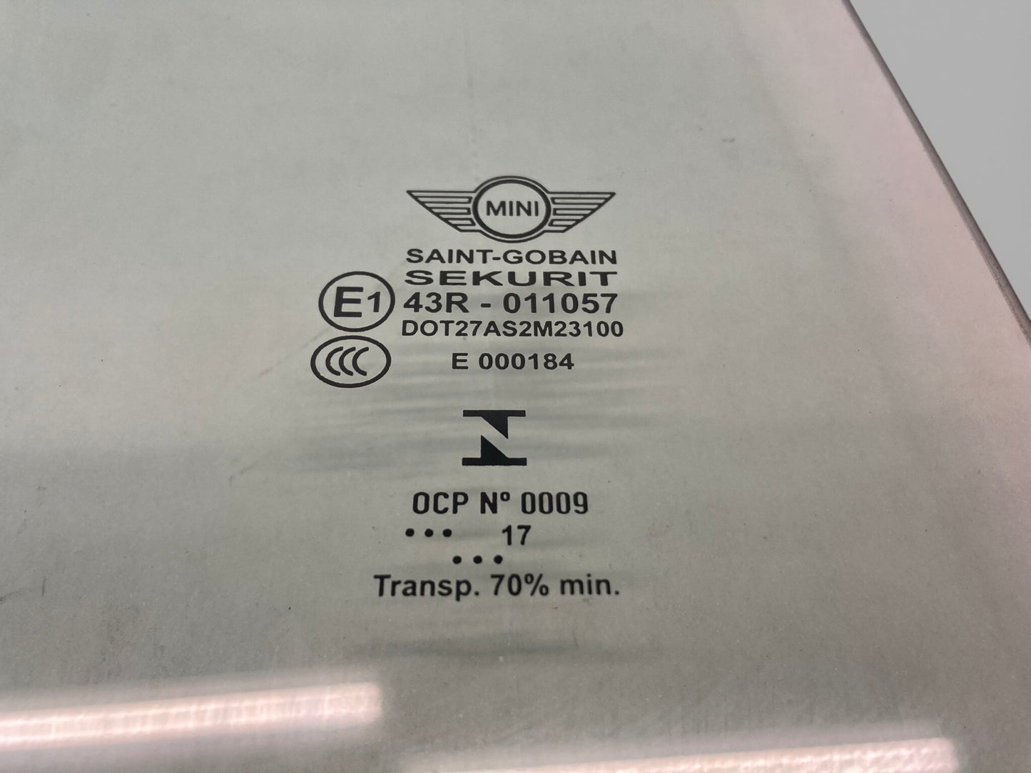 Mini Cooper Clubman Right Rear Door Window Glass 51357344142 2016-2024 F54