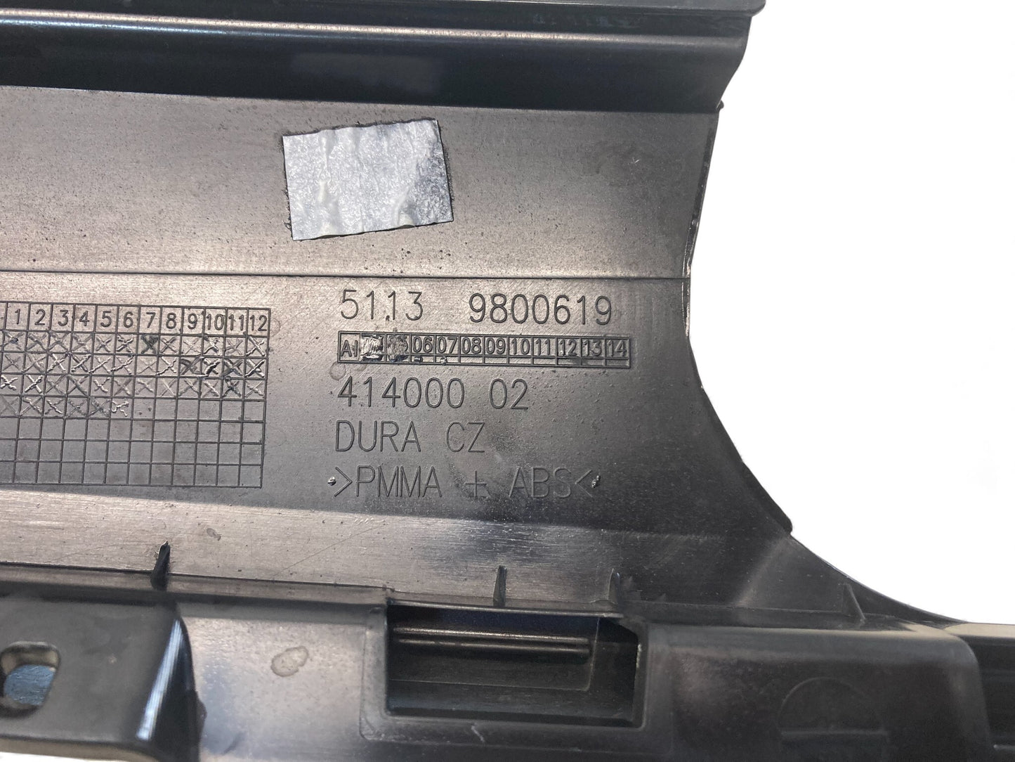 Mini Countryman Left Rear Door B Column Cover Post Trim 51359800619 11-16 R60 522