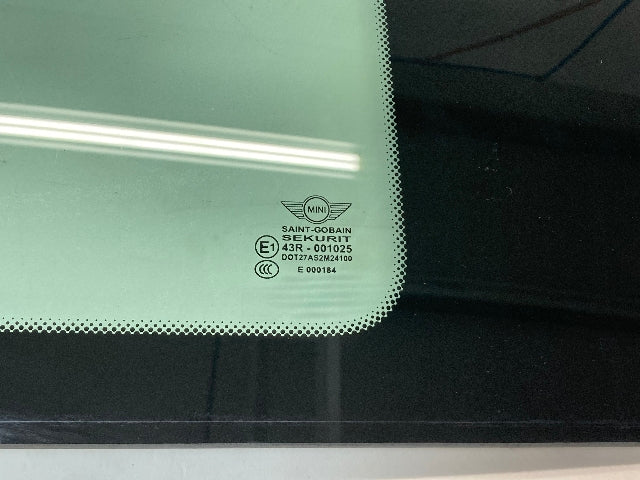Mini Cooper Right Rear Quarter Side Window Glass 51361166579 R50 R53