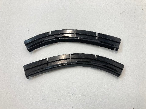 Mini Cooper Rear Quarter Belt Line Trim Mounting Strip Set NEW OEM 07-13 R56