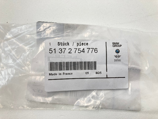 Mini Cooper Rear Quarter Belt Line Trim Mounting Strip Set NEW OEM 07-13 R56