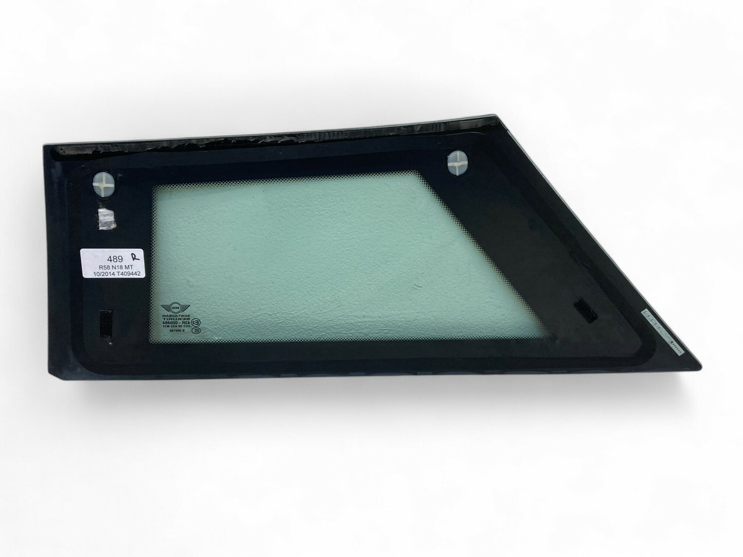 Mini Cooper Coupe Right Quarter Window Glass 51372758802 2012-2015 R58