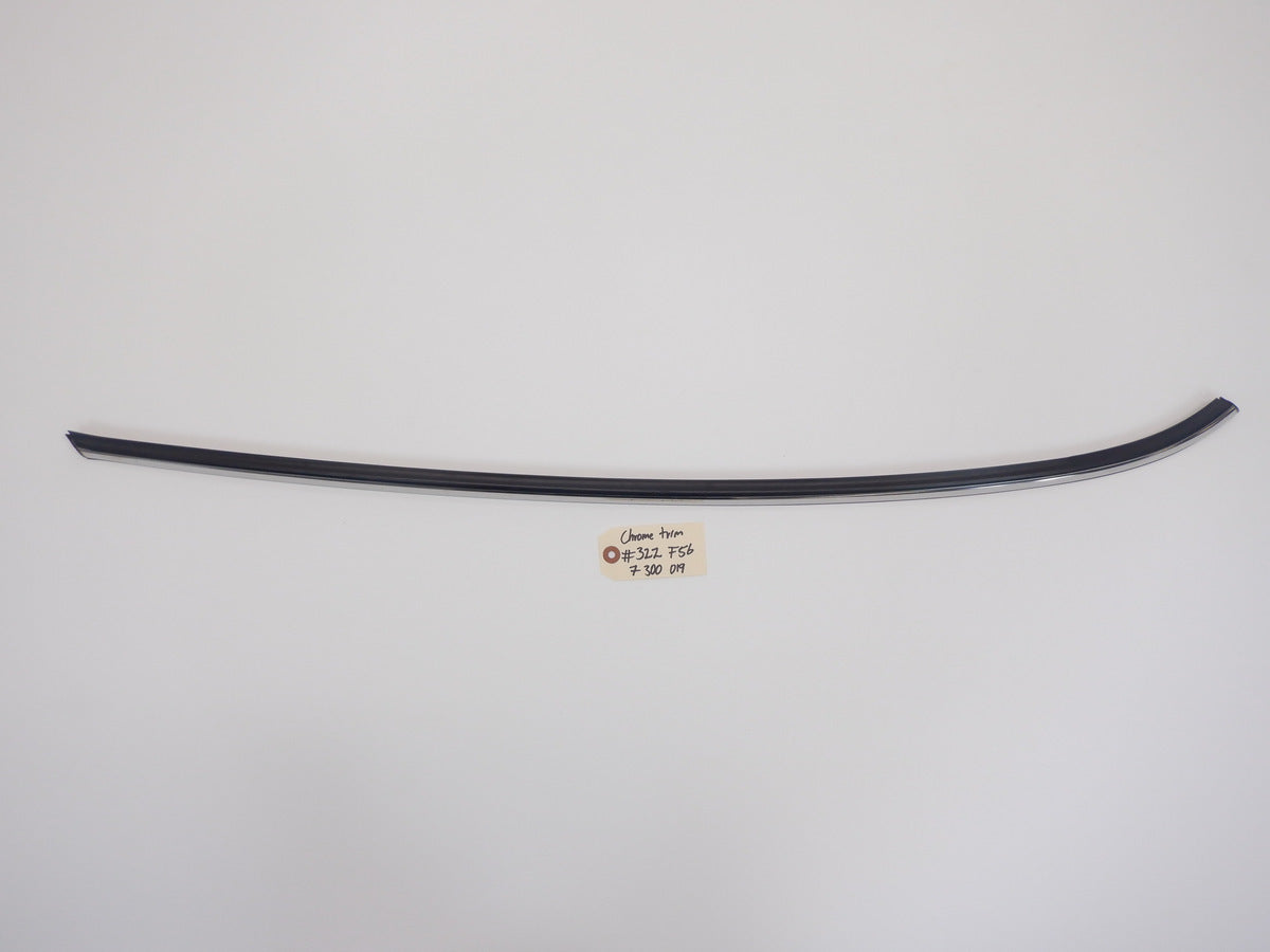 Mini Cooper Left Quarter Belt Line Trim Chrome 51377300019 F56
