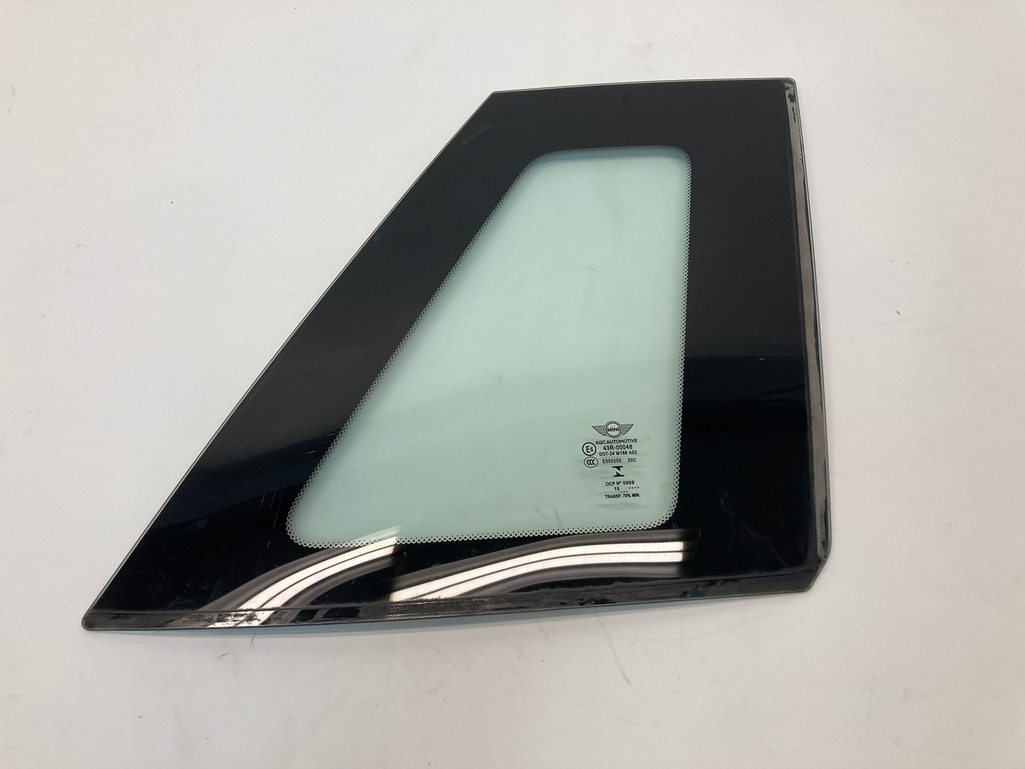 Mini Cooper 5 Door Right Rear Quarter Side Window Glass 51377322450 F55