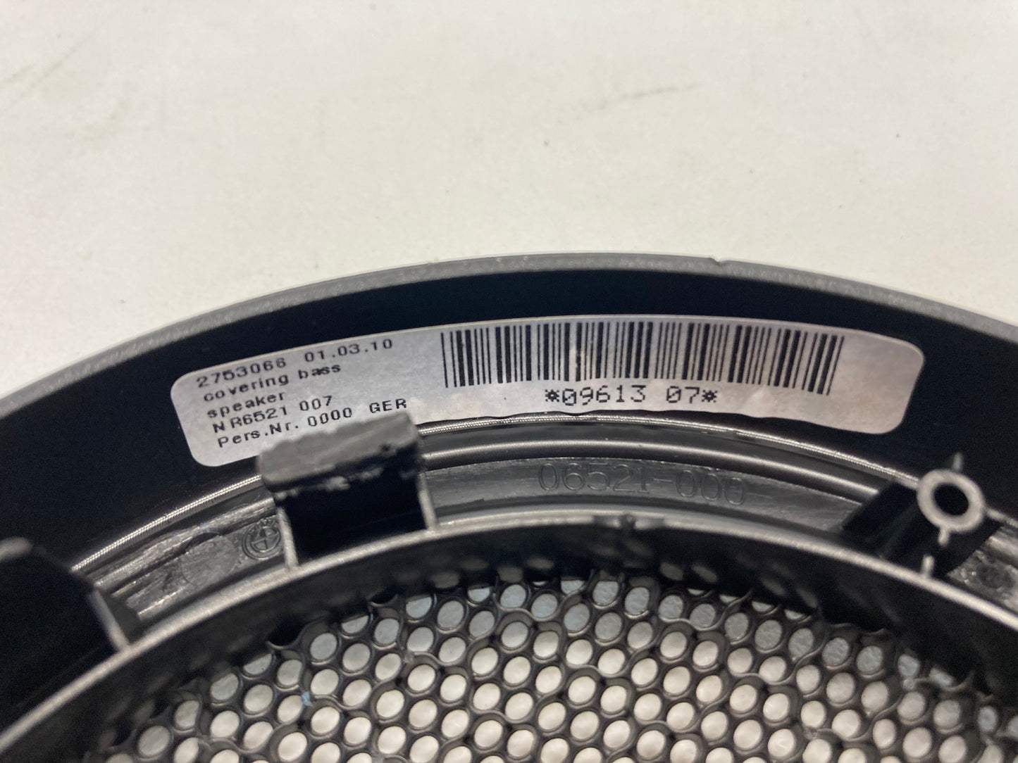 Mini Cooper Front Door Lower Speaker Grille Carbon Black 51412753066 07-15 R5x