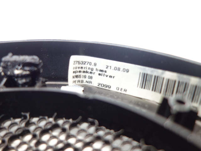 Mini Cooper Front Door Lower Speaker Grille Silver 51412753270 07-15 R5x