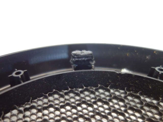 Mini Cooper Front Door Lower Speaker Grille Silver 51412753270 07-15 R5x