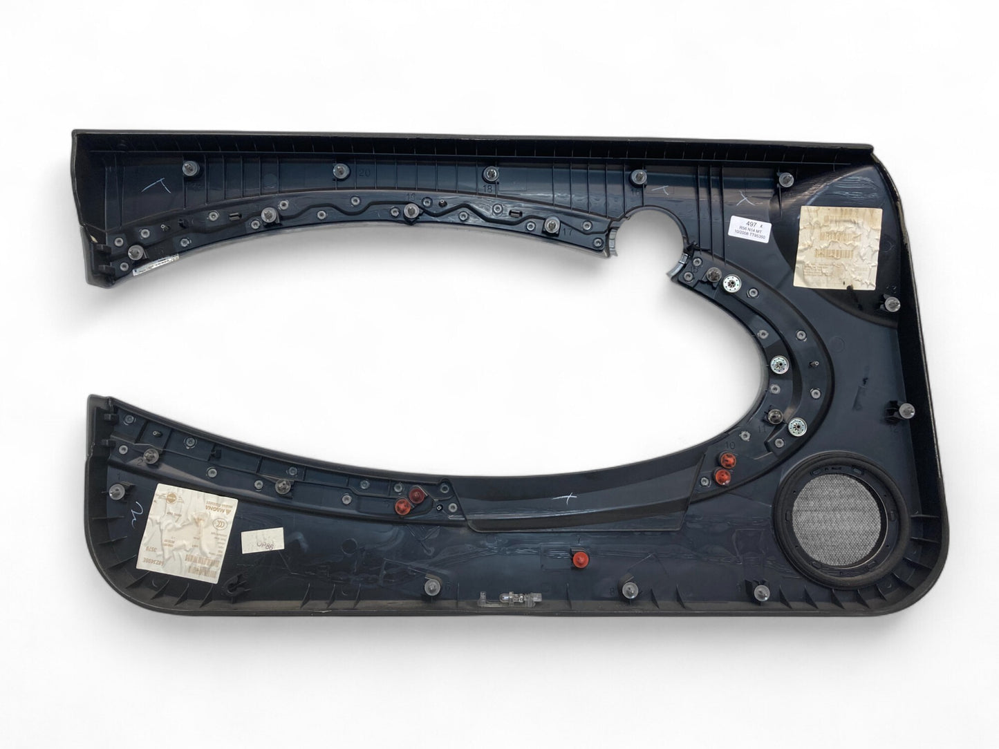 Mini Cooper Front Door Panels Fluid Silver w/ Chrome Grille 2007-2015 R5x 497