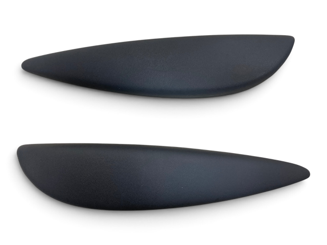 Mini Cooper Interior Door Armrest Dark Grey Pair 07-15 R5x CLR56