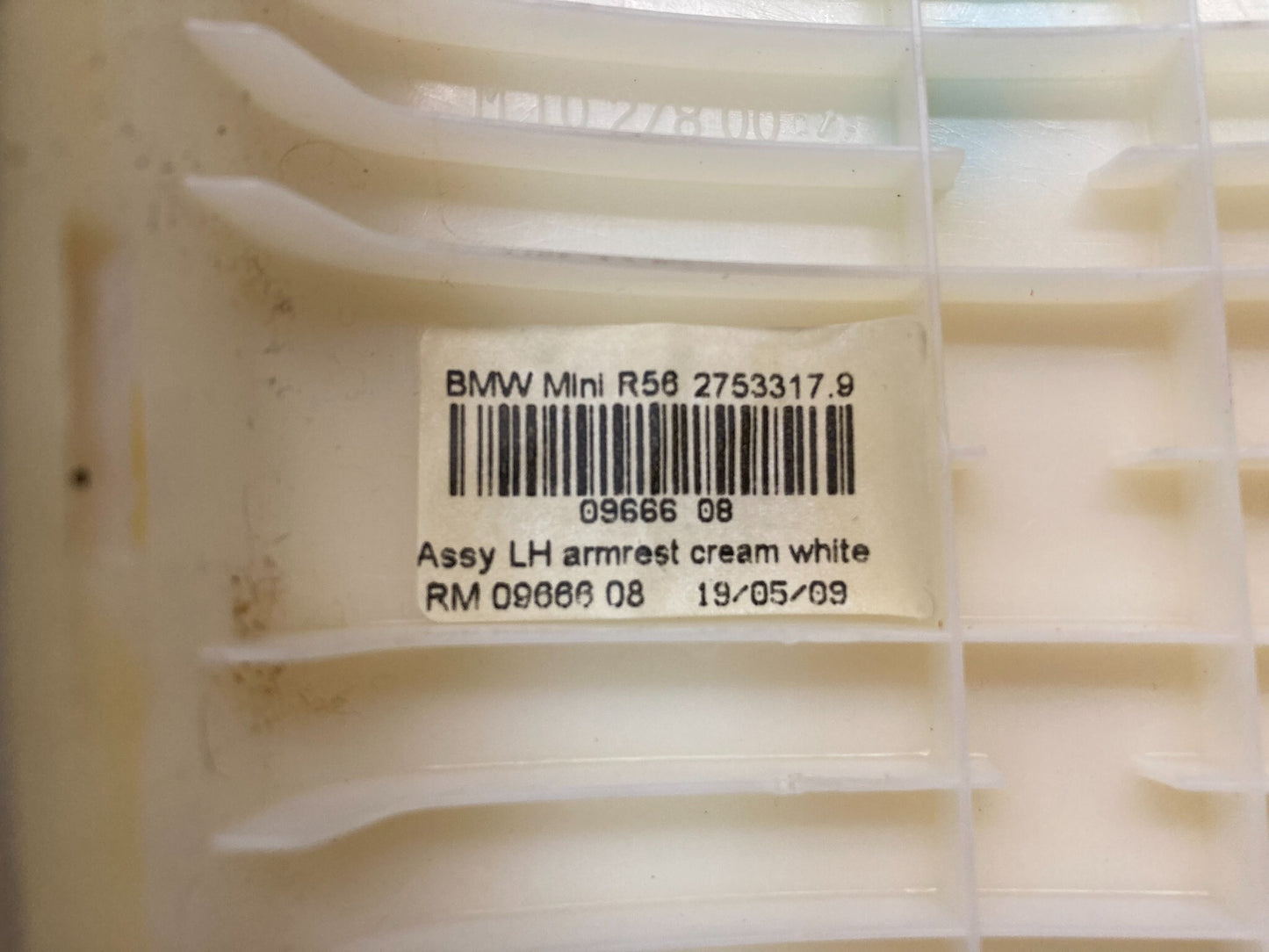 Mini Cooper Interior Door Armrest Cream White Pair 07-15 R5x 520