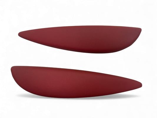 Mini Cooper Interior Door Armrest Rooster Red Pair 07-15 R5x 524